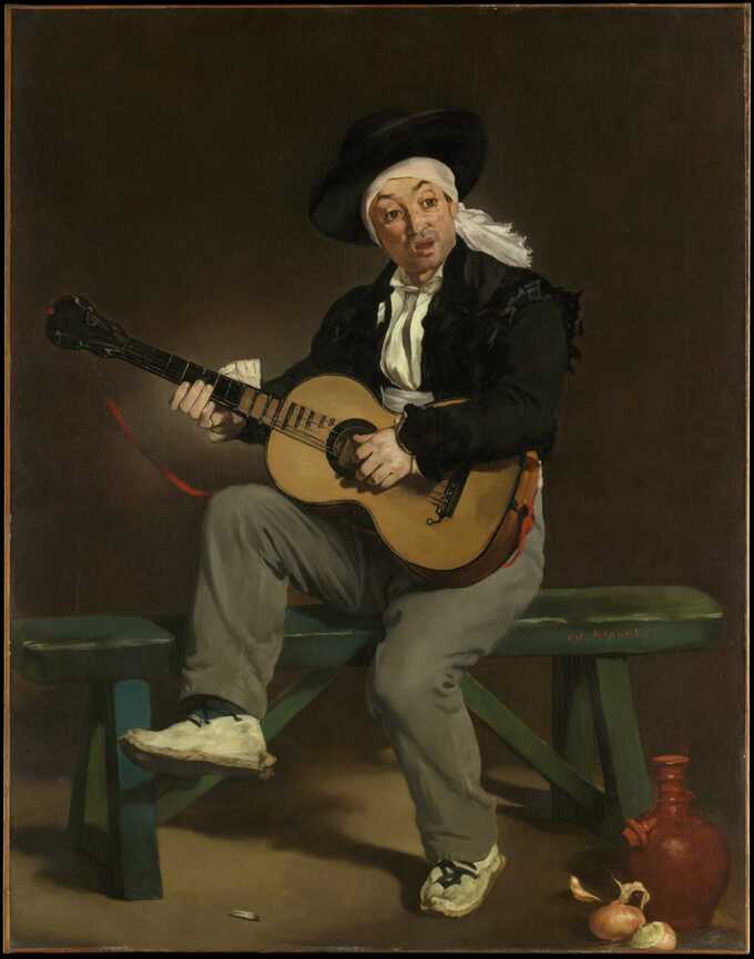 Edouard Manet : Le chanteur espagnol