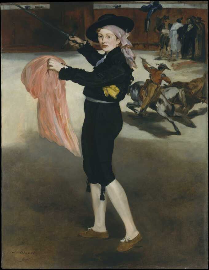 Edouard Manet : Mademoiselle V. . . en costume d'espada