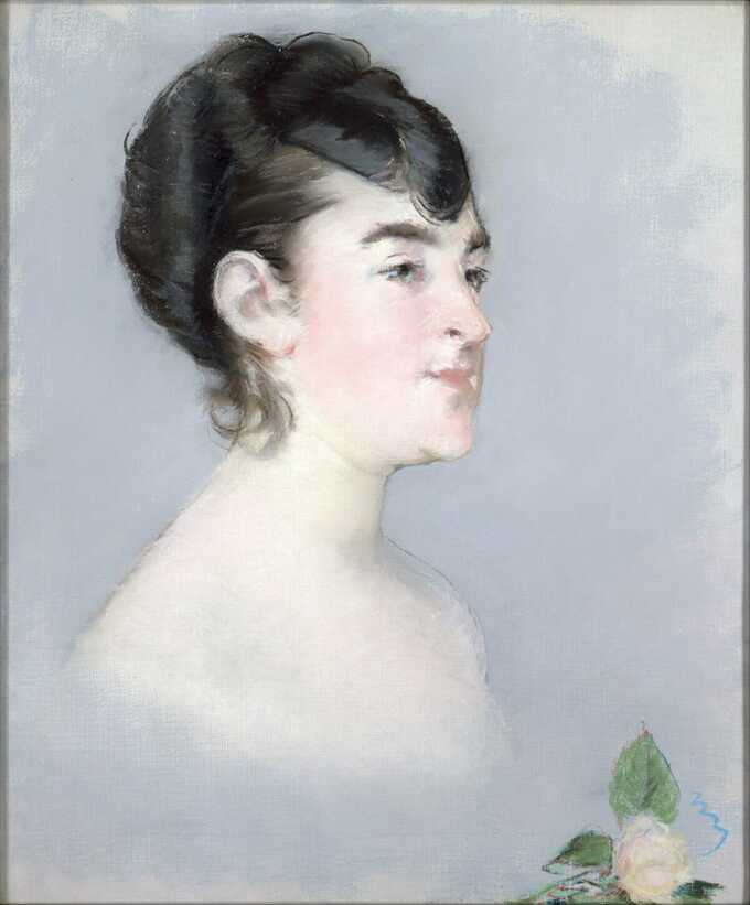 Edouard Manet : Mademoiselle Isabelle Lemonnier (1857–1926)