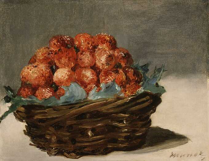 Edouard Manet : Des fraises
