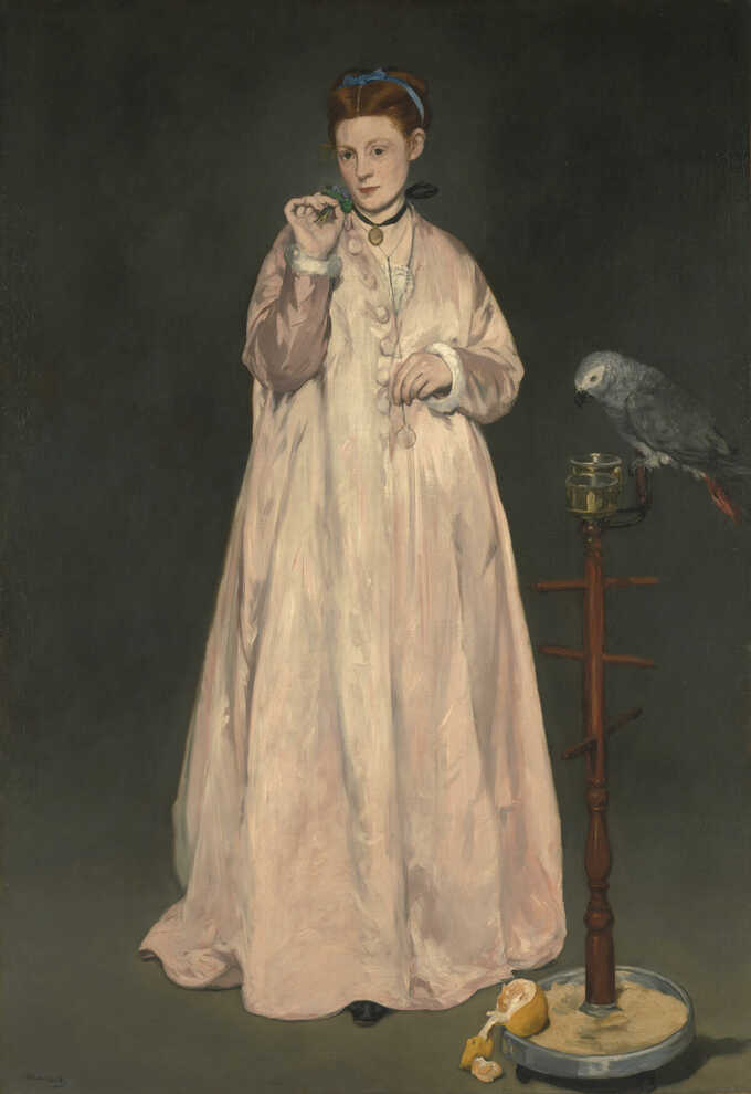 Edouard Manet : Jeune femme en 1866