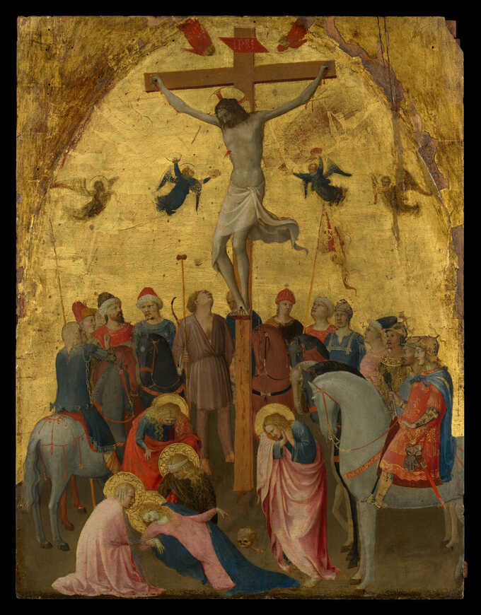 Fra Angelico (Guido di Pietro) : La crucifixion