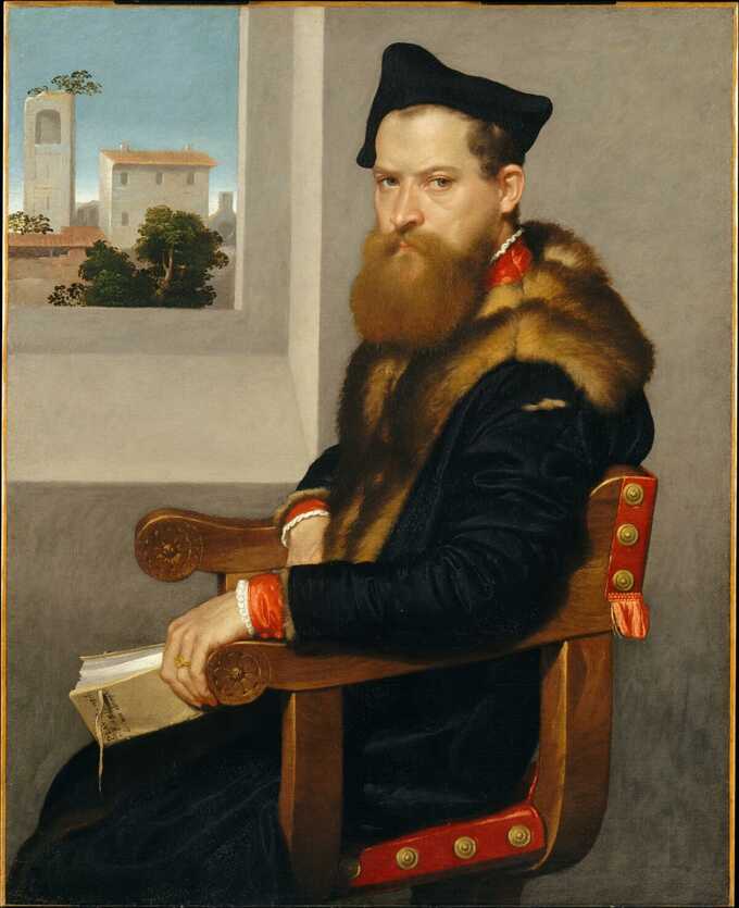Giovanni Battista Moroni : Bartolomeo Bonghi (mort en 1584)