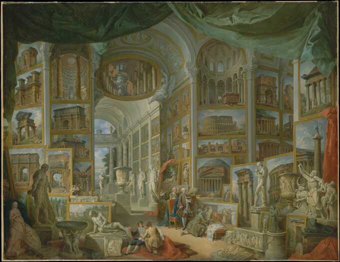 Giovanni Paolo Panini : Rome antique