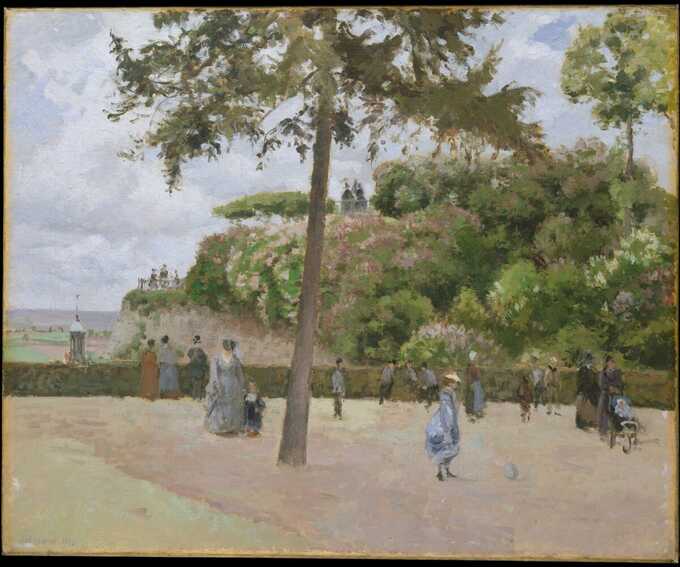 Camille Pissarro : Le Jardin Public de Pontoise