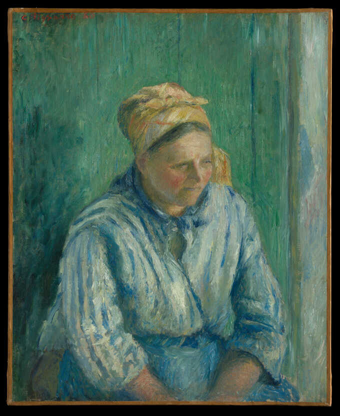 Camille Pissarro : Lavandière, Bureau