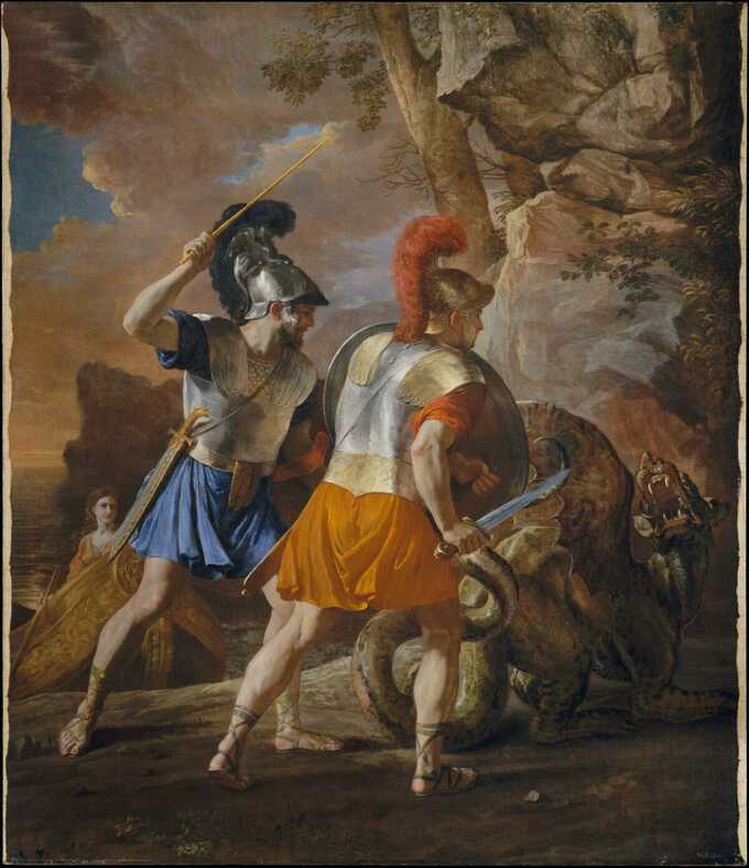 Nicolas Poussin : Les Compagnons de Rinaldo