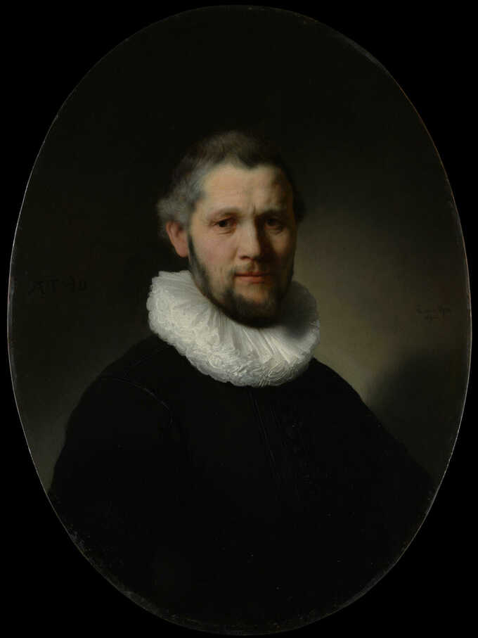 Rembrandt (Rembrandt van Rijn) : Portrait d'homme