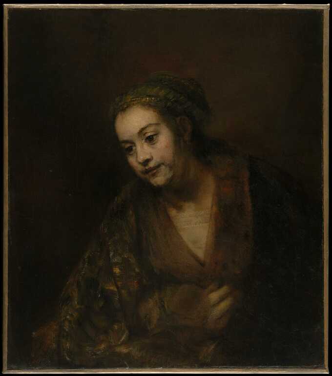 Rembrandt (Rembrandt van Rijn) : Hendrickje Stoffels (1626-1663)