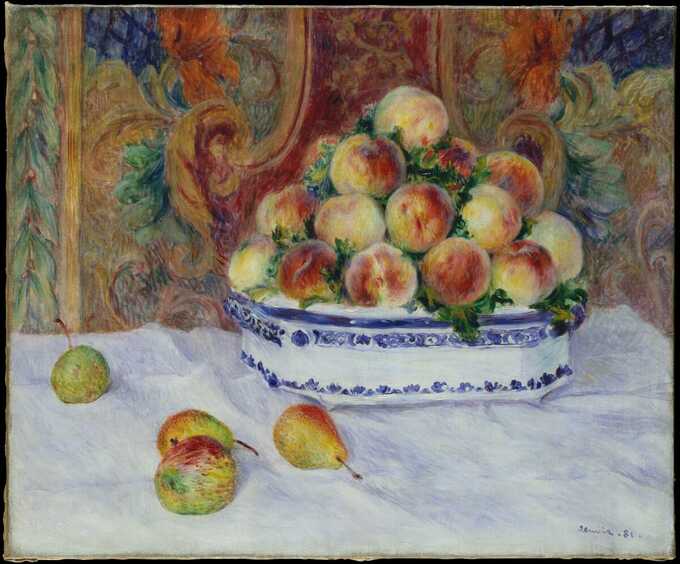 Auguste Renoir : Nature morte aux pêches