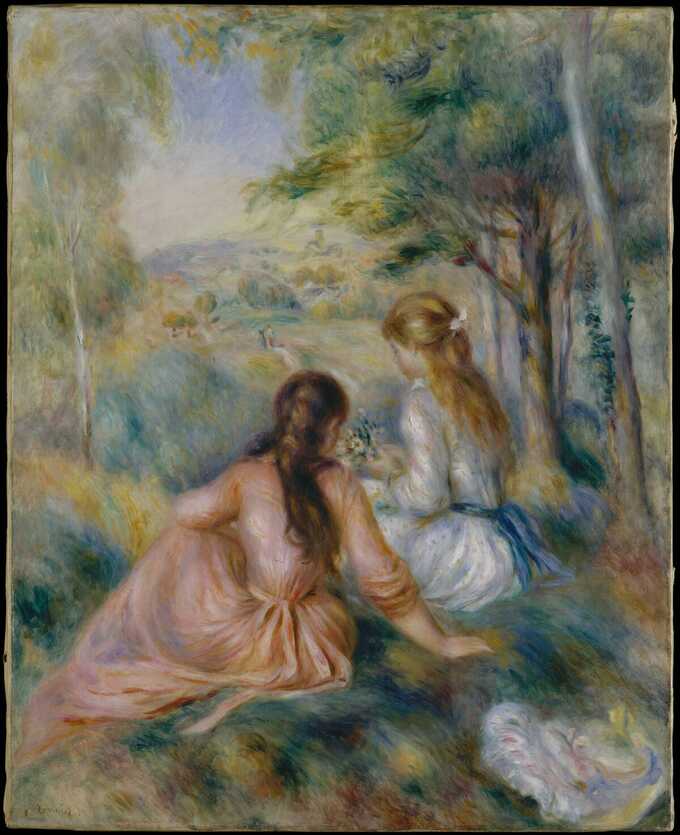 Auguste Renoir : Dans le pré