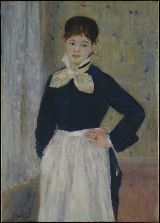 Auguste Renoir : Une serveuse au restaurant Duval's