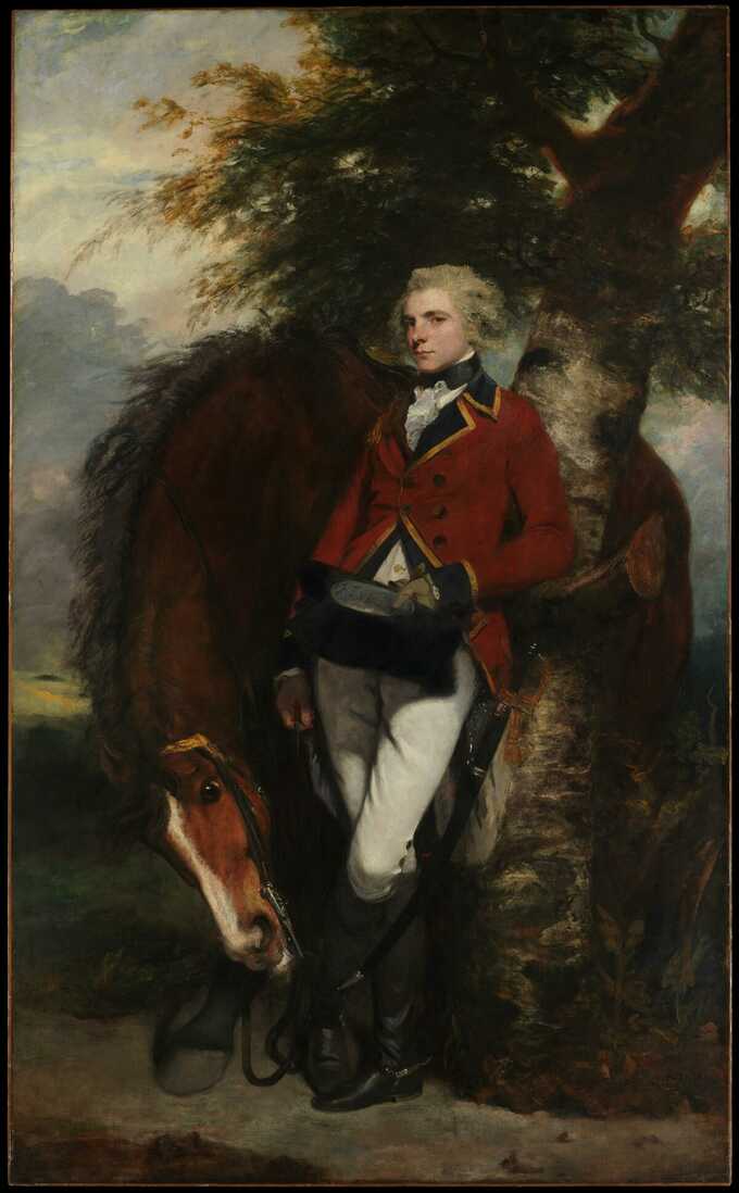 Sir Joshua Reynolds : Capitaine George KH Coussmaker (1759-1801)