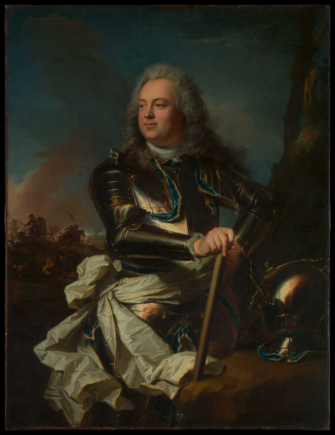 Hyacinthe Rigaud : Portrait d'un officier général