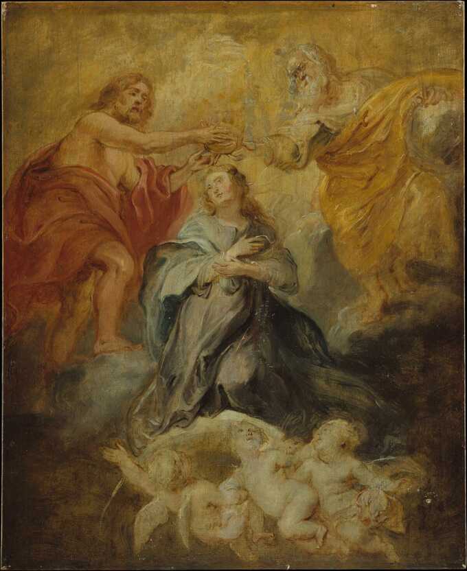 Peter Paul Rubens : Le couronnement de la Vierge