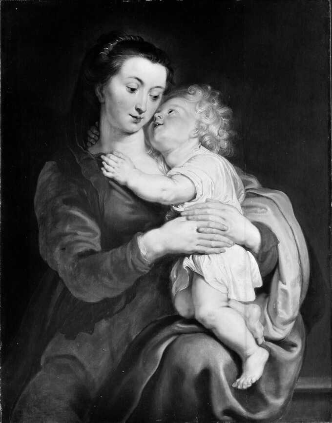 Peter Paul Rubens : Vierge à l'Enfant