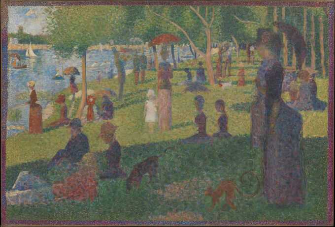 Georges Seurat : Étude pour "Un dimanche sur La Grande Jatte"