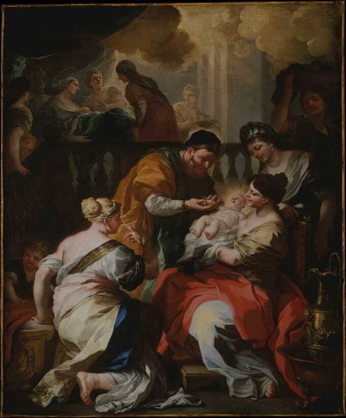 Francesco Solimena : La Naissance de la Vierge