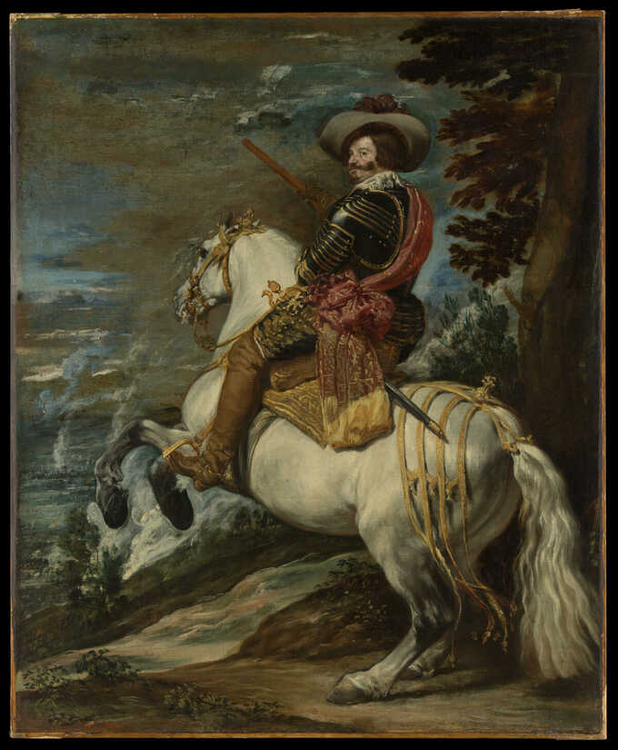Juan Bautista Martínez del Mazo : Don Gaspar de Guzmán (1587-1645), comte-duc d'Olivares