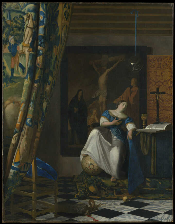 Johannes Vermeer : Allégorie de la foi