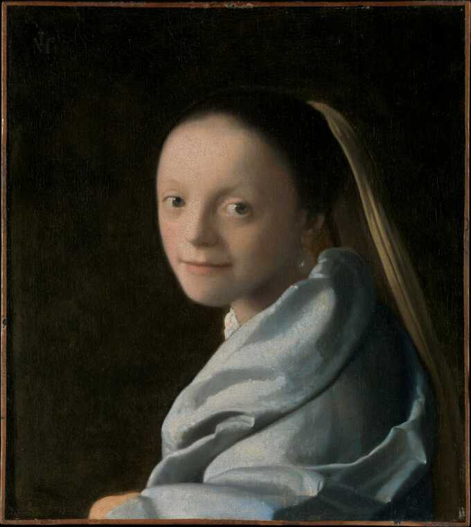 Johannes Vermeer : Portrait d'une jeune femme