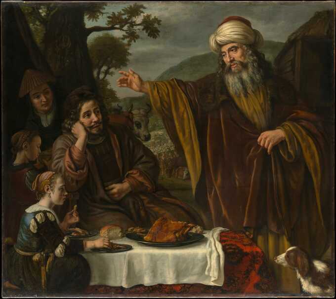 Jan Victors : La séparation d'Abraham de la famille de Lot