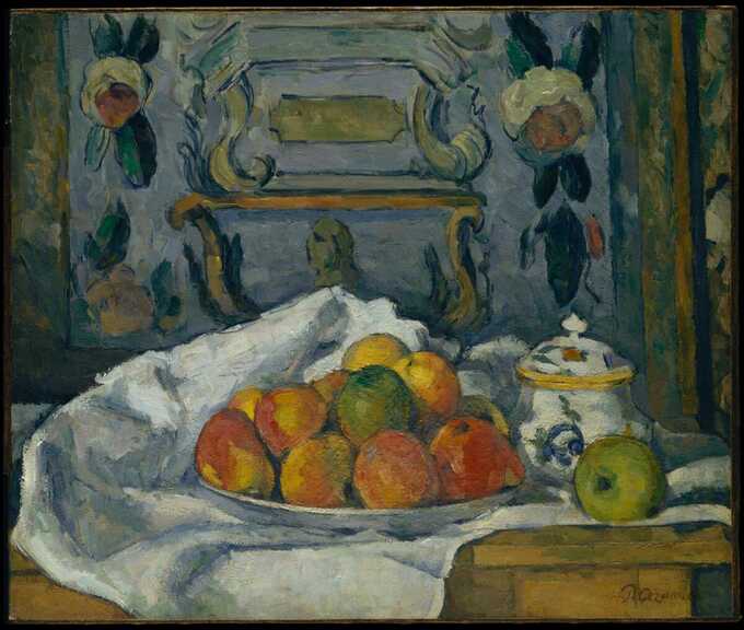 Paul Cézanne : Plat de Pommes