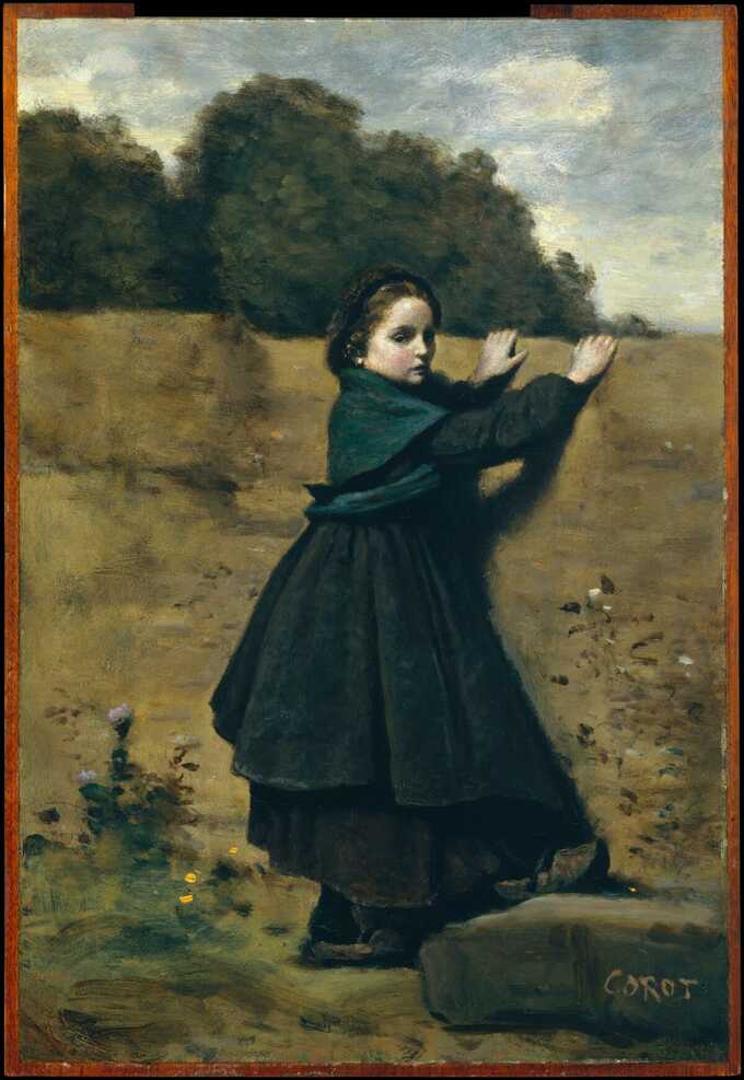 Camille Corot : La petite fille curieuse