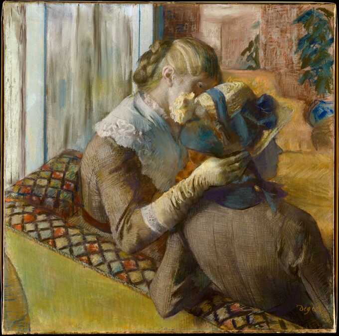 Edgar Degas : Chez la modiste