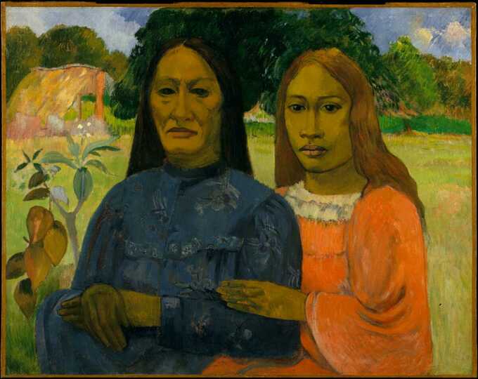 Paul Gauguin : Deux femmes