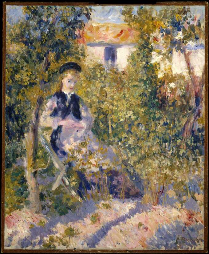 Auguste Renoir : Nini dans le jardin (Nini Lopez)