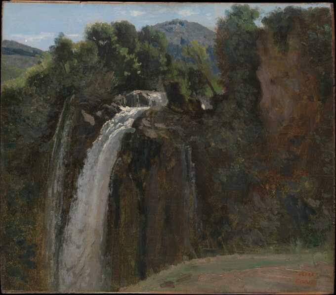 Camille Corot : Cascade à Terni