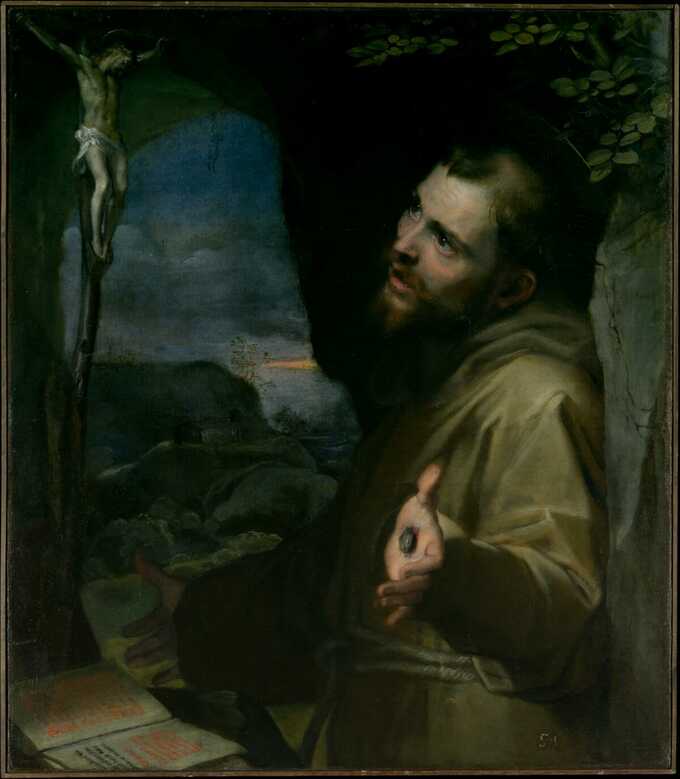 Federico Barocci : Saint François