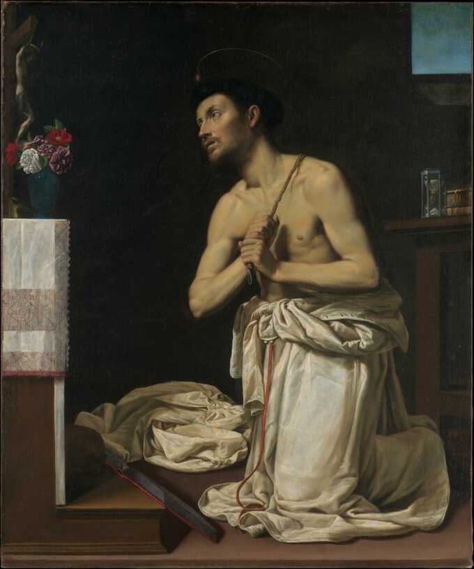 Filippo Tarchiani : Saint Dominique en pénitence