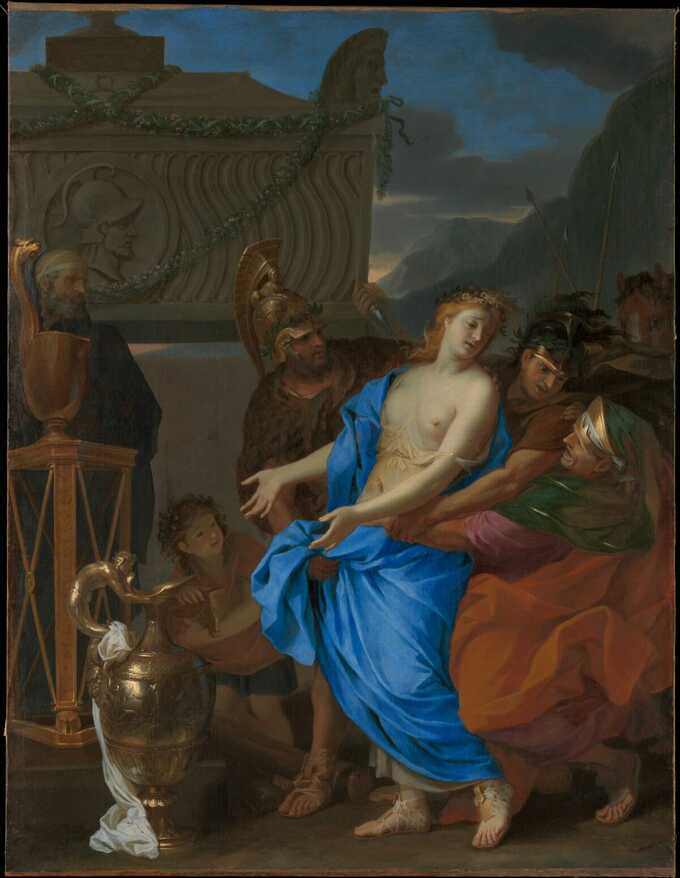Charles Le Brun : Le sacrifice de Polyxène