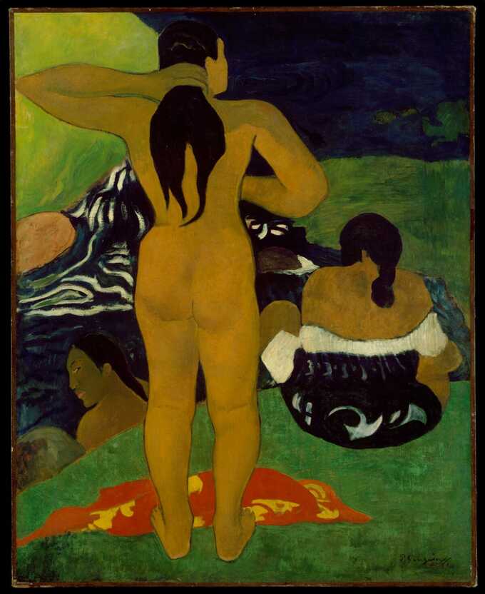 Paul Gauguin : Femmes tahitiennes se baignant