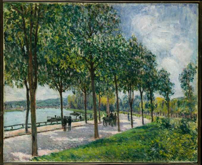 Alfred Sisley : Allée des Châtaigniers