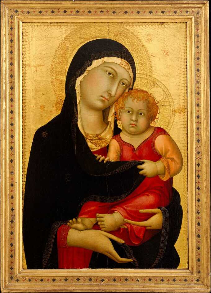 Simone Martini : Vierge à l'enfant