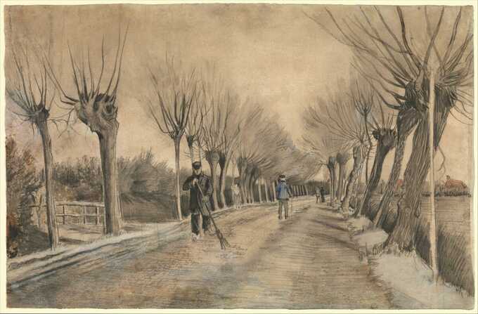Vincent van Gogh : Route à Etten