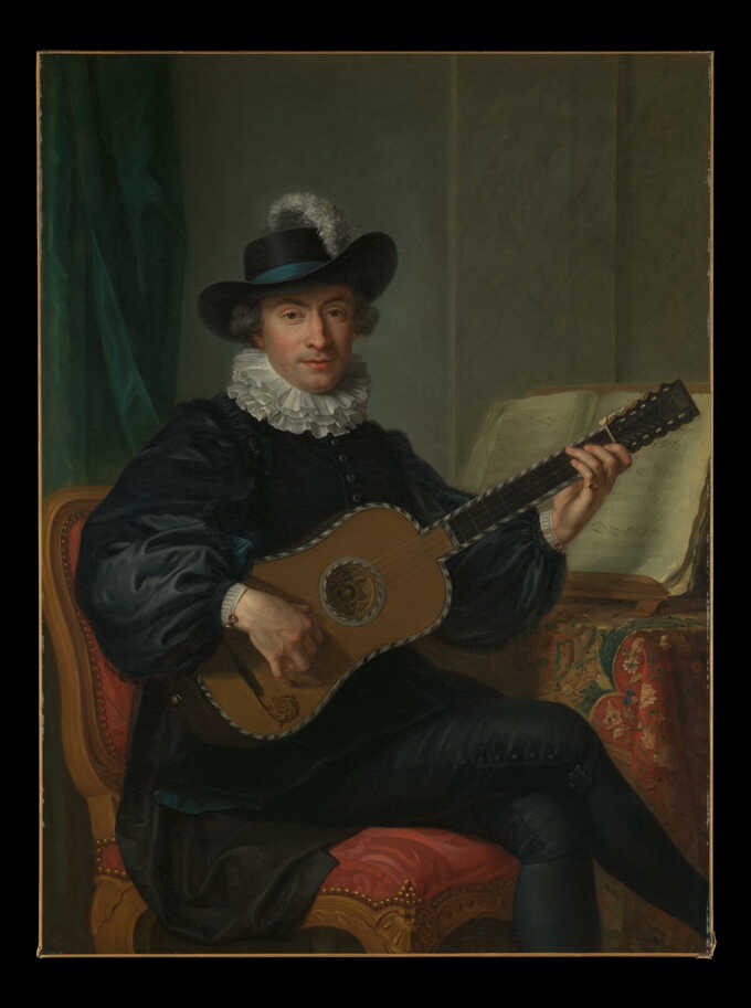 Guillaume Voiriot : Portrait of Monsieur Aublet