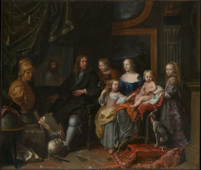 Charles Le Brun : Everhard Jabach (1618-1695) et sa famille
