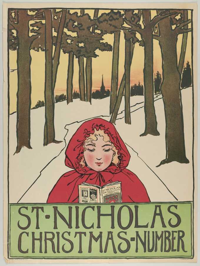 Anonymous, American, 19th century : Saint-Nicolas : numéro de Noël