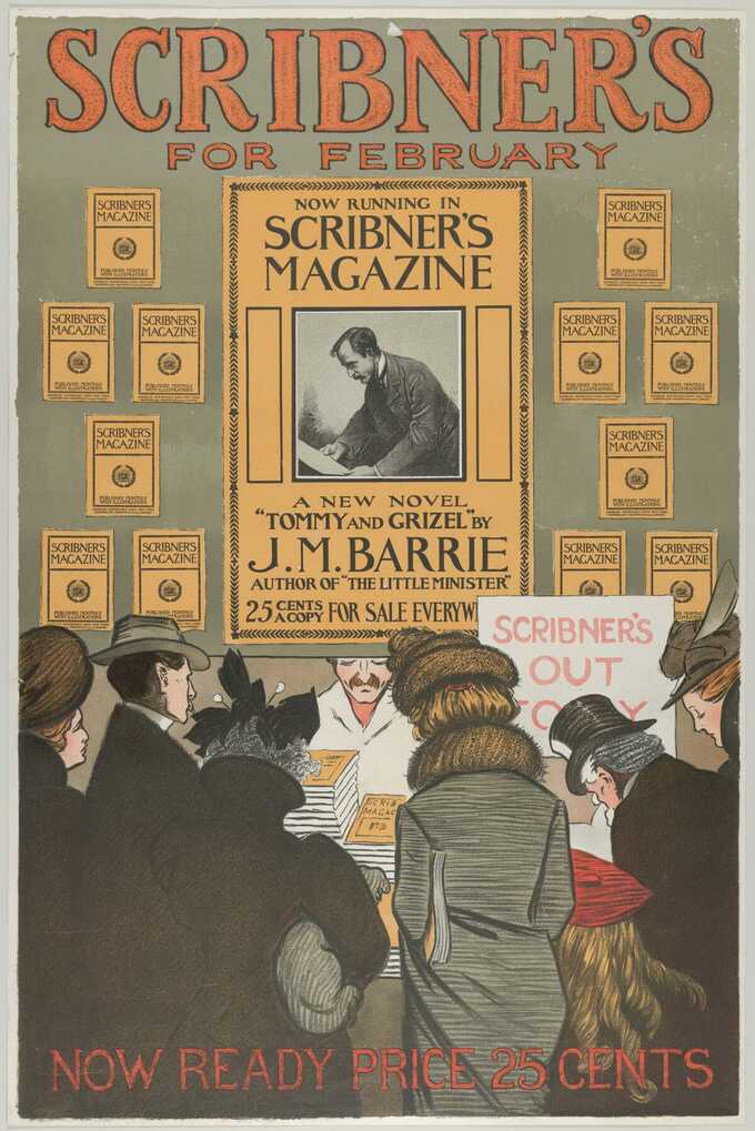 Anonymous, American, 20th century : Scribner's : "Tommy and Grizel" de JM Barrie, février