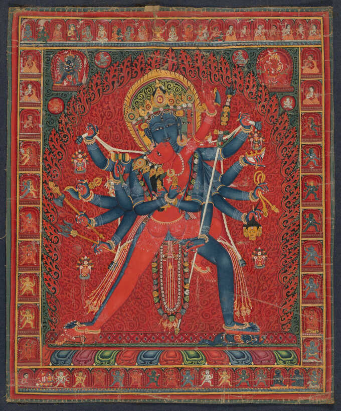  : Chakrasamvara et épouse Vajravarahi