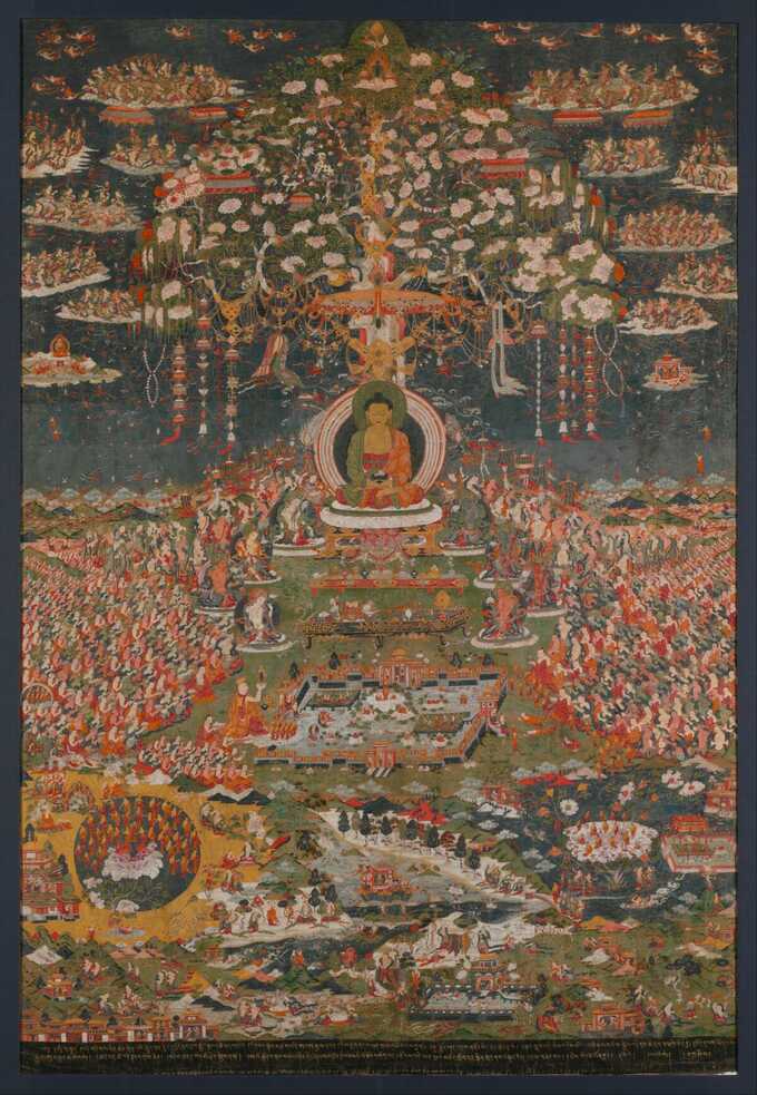  : Amitabha, le Bouddha de la Terre Pure de l'Ouest (Sukhavati)