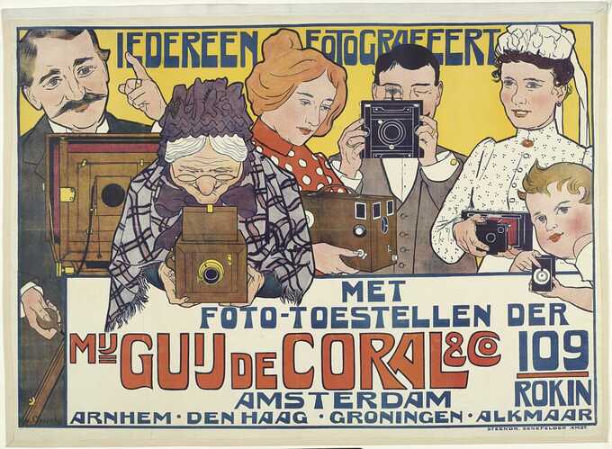 Johann Georg van Caspel : Affiche Tout le Monde Photographe pour Guy de Coral & Co