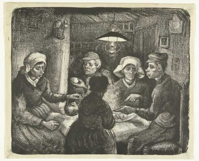 Vincent van Gogh : Les mangeurs de pommes de terre