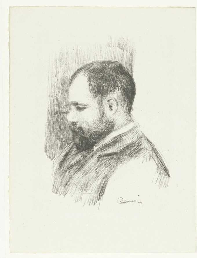 Pierre Auguste Renoir : Portrait du marchand d'art Ambroise Vollard