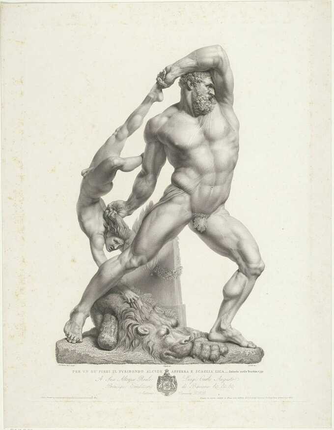 Giovanni Folo : Hercule et Lichas