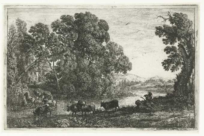 Claude Lorrain : vacher